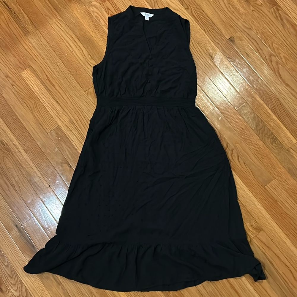 Sz L Croft and Barrow Black Dress